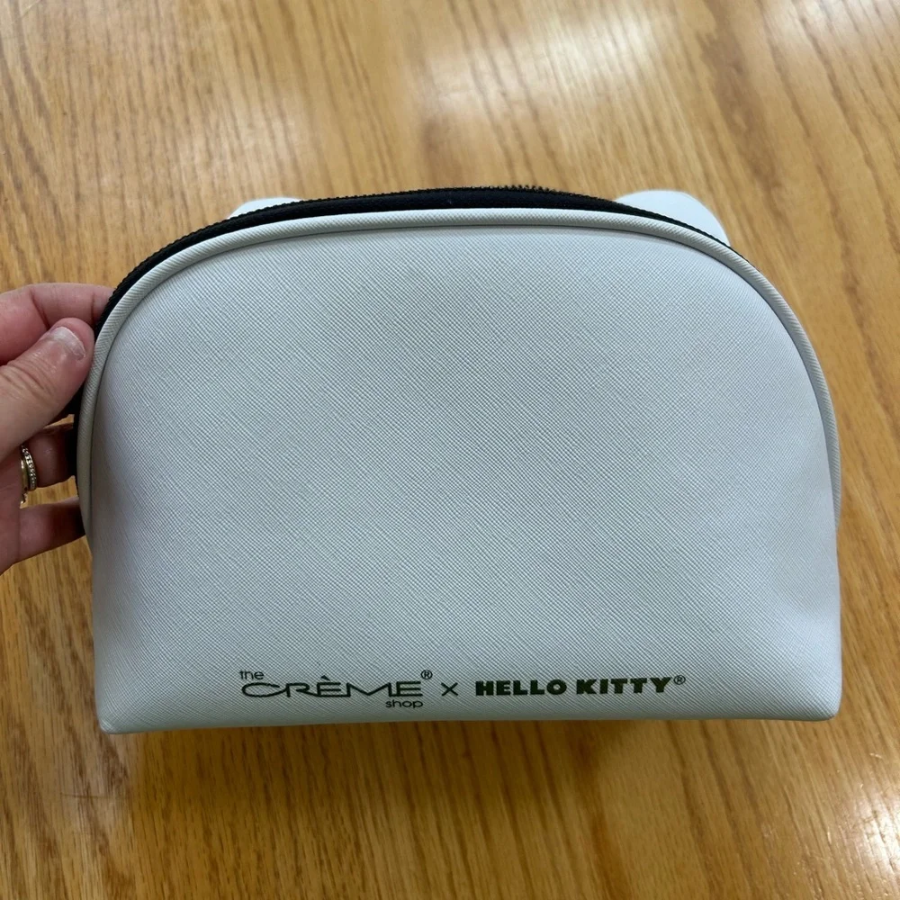 The Creme Shop x Hello Kitty Sanrio Red Bow Makeup Cosmetic Toiletry Bag
